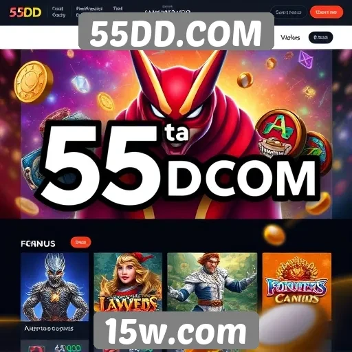 Plataforma 55DD.COM cresce em popularidade entre jogadores